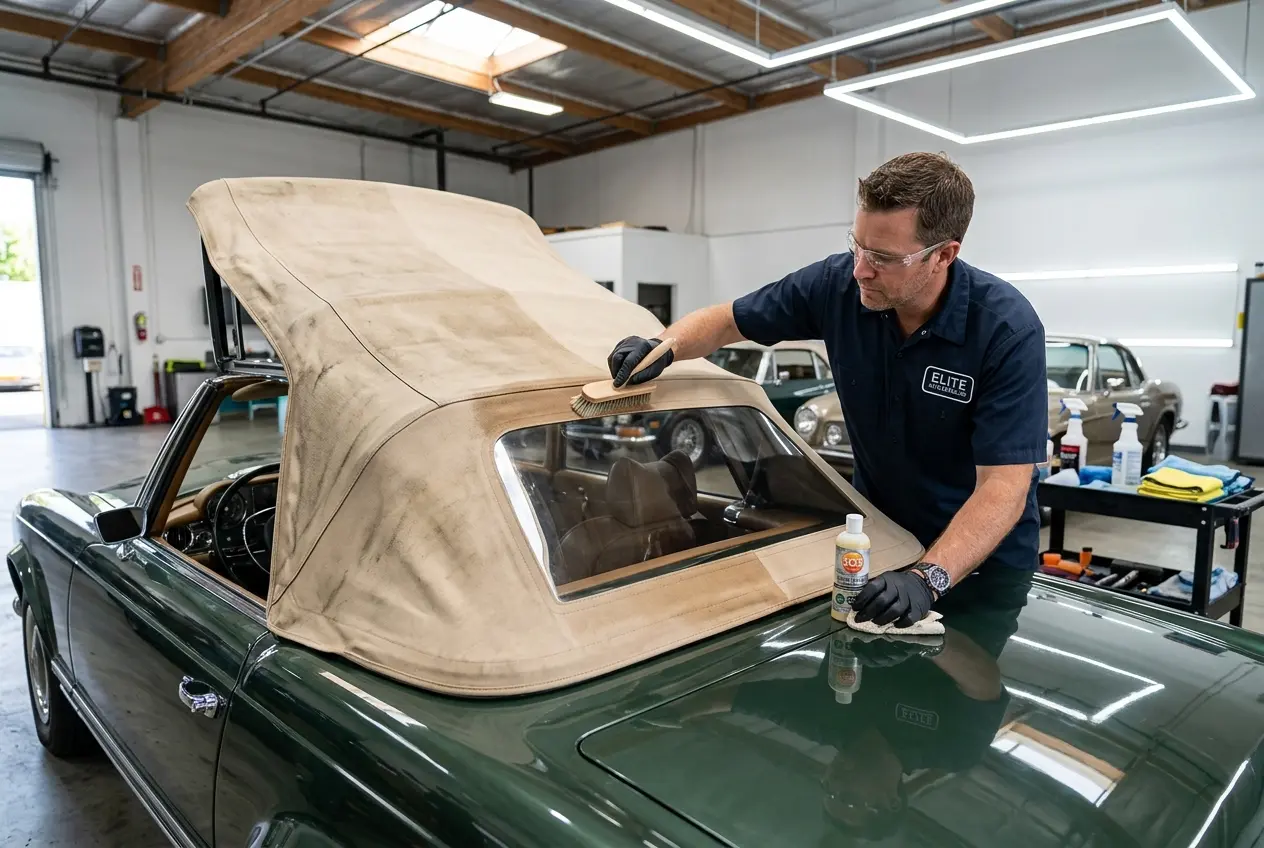 Convertible Top Restoration